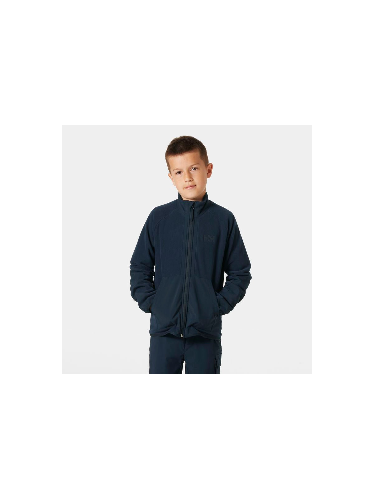 Bluza HELLY HANSEN JR MARKA FLEECE JACK granatowy - Adventure Sports