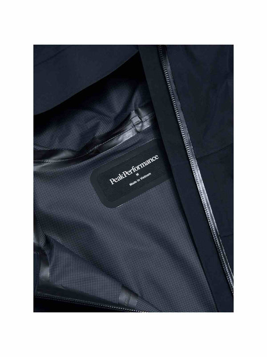 Kurtka PEAK PERFORMANCE M Treeline Shell Jacket czarny - Adventure Sports
