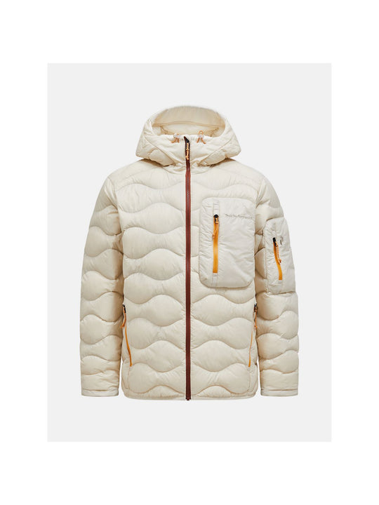 Kurtka Peak Performance M Helium Utility Down Hood beżowy - Adventure Sports
