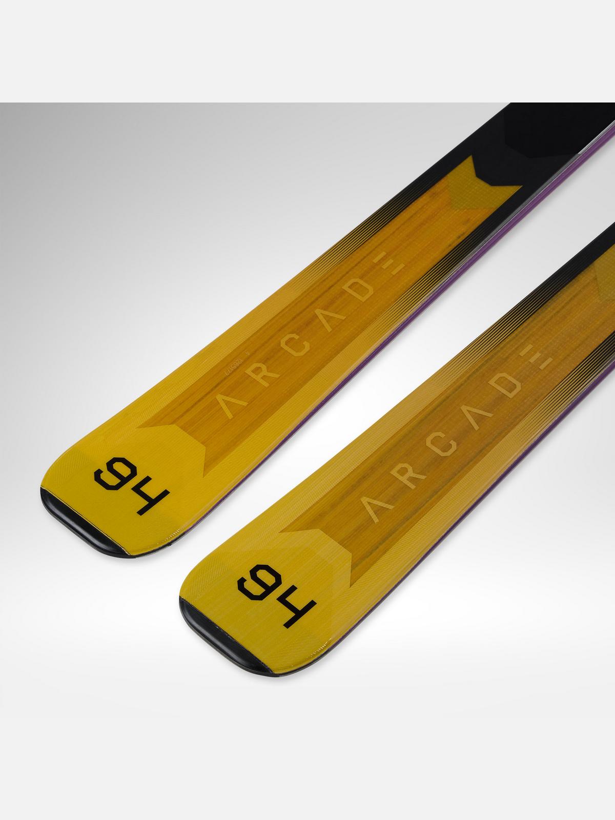 Narty ROSSIGNOL Arcade 94 Open + wiązania LOOK SPX 13 GW B100 Black