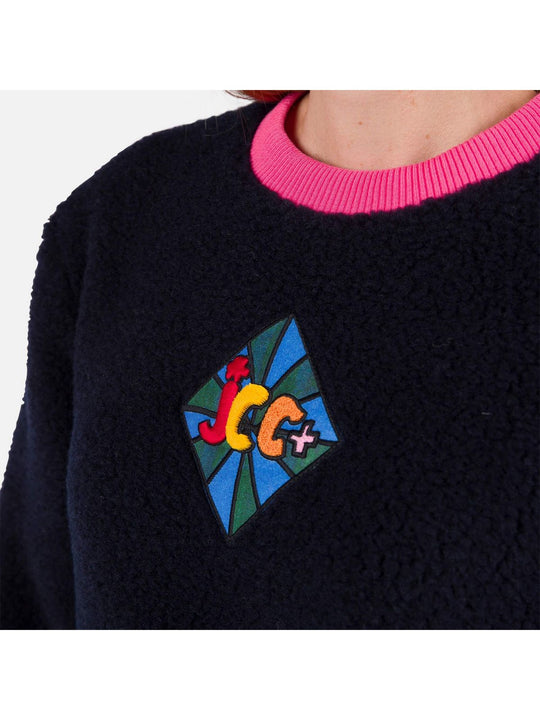 Bluza Rossignol W Lumy Fleece Sweat niebieski - Adventure Sports
