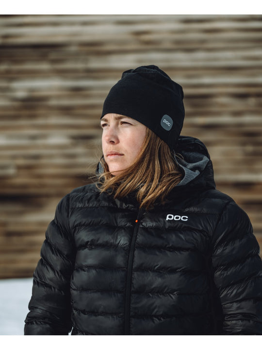 Czapka POC LIGHT MERINO Beanie - czarna - TU - Adventure Sports

