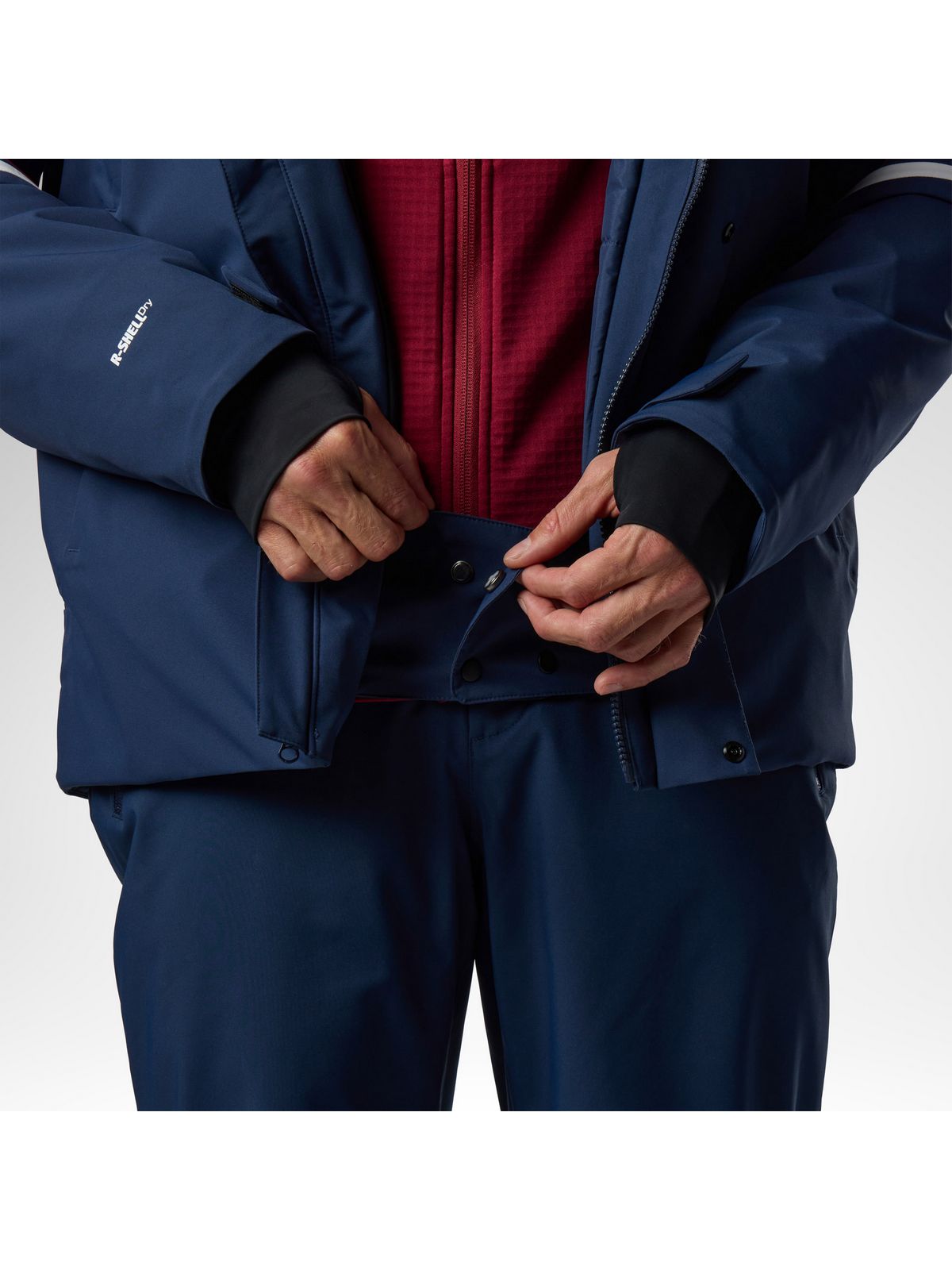 Kurtka narciarska męska ROSSIGNOL M Strawpile Insulated Ski Jkt niebieska