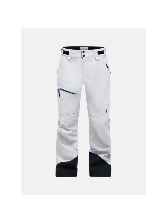 Spodnie damskie narciarskie PEAK PERFORMANCE W Alpine Gore-Tex 3L Pants biały
