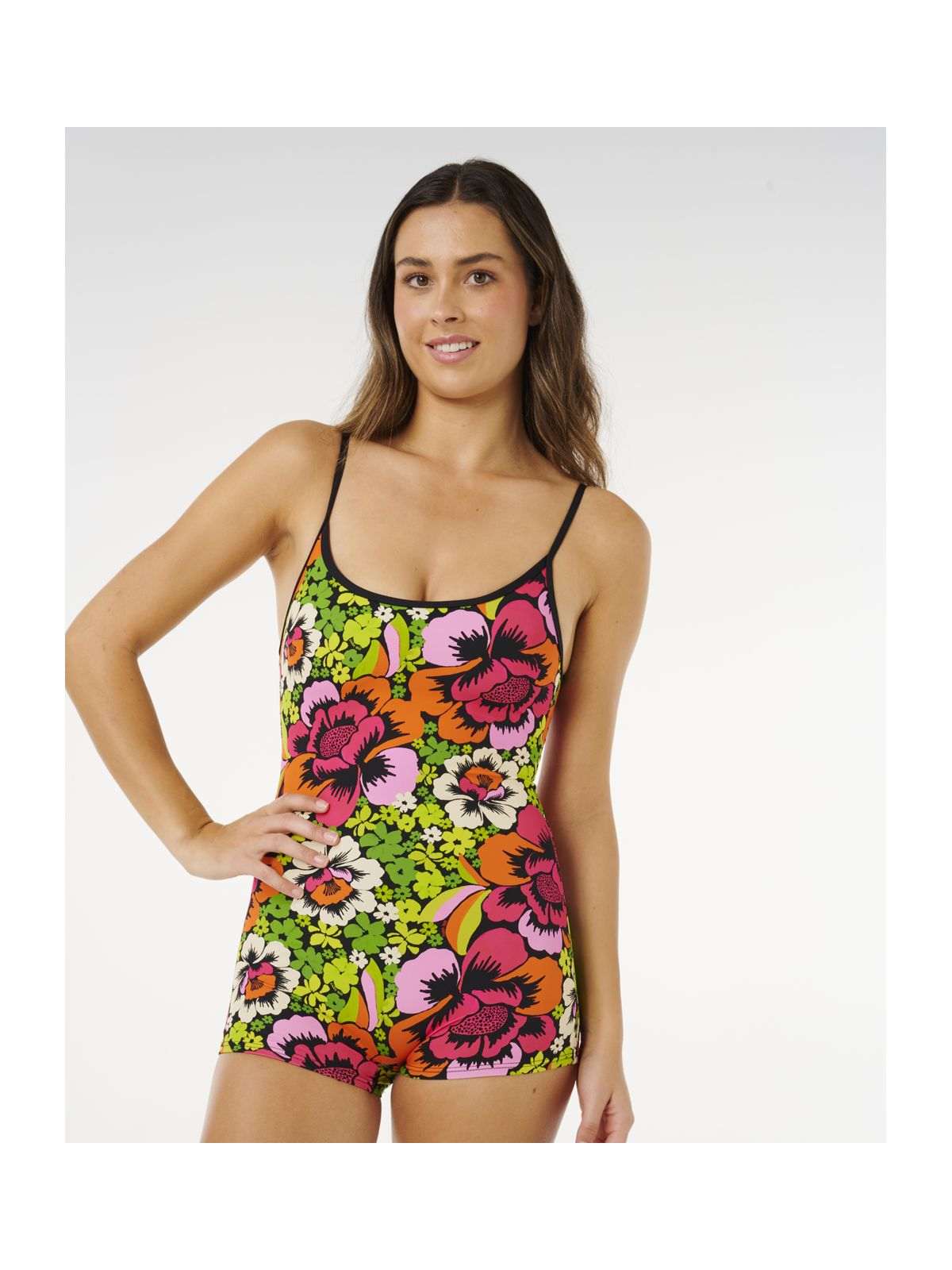 Dół od bikini damski RIP CURL Blooming Short Jane multikolor