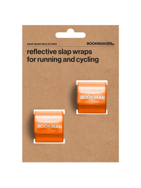 Opaska BOOKMAN Snap Band Reflectors pomarańczowy
