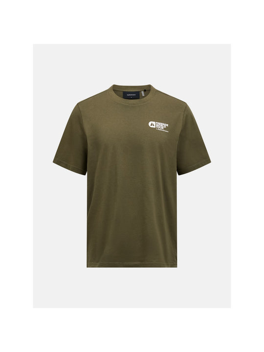 Koszulka PEAK PERFORMANCE FWT Logo Tee zielony

