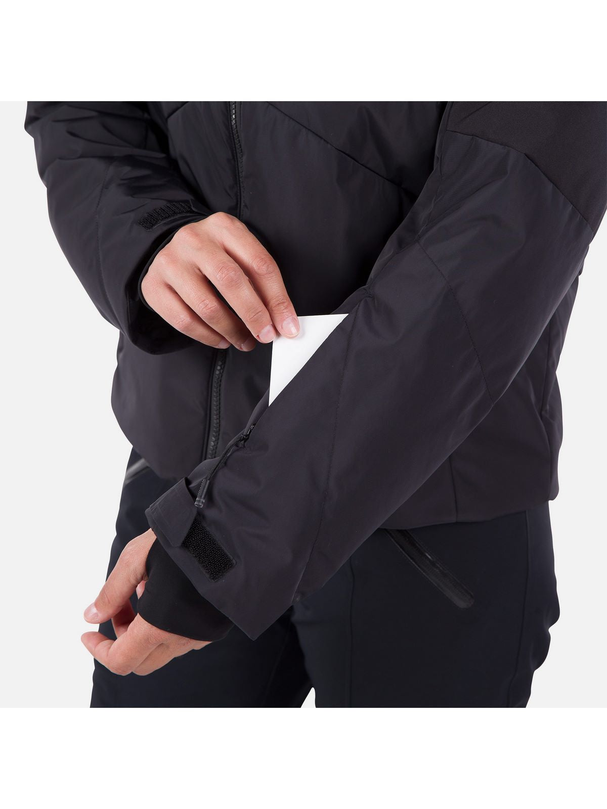 Kurtka narciarska damska Rossignol W Wispile Puffy Jkt czarny - Adventure Sports