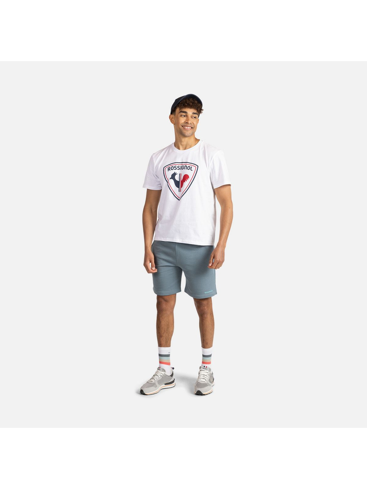 Koszulka męska ROSSIGNOL Cliffside Tee biały - Adventure Sports