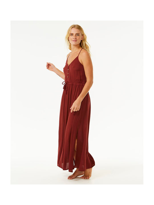Sukienka RIP CURL Classic Surf Maxi Dress brązowy - Adventure Sports
