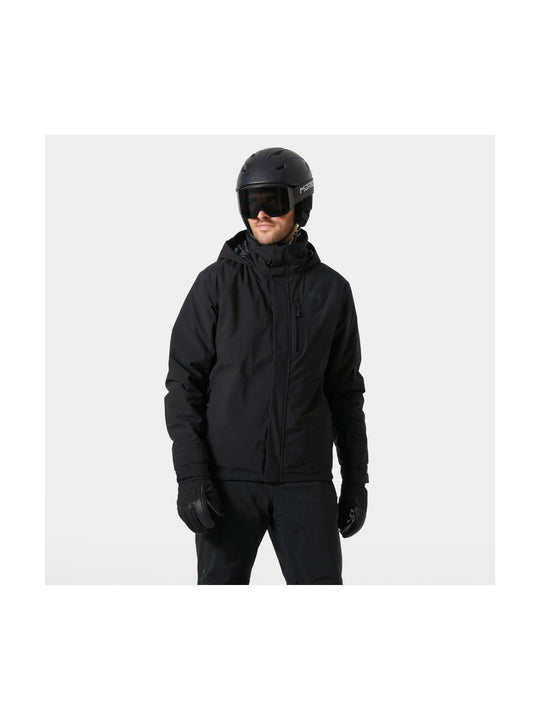 Kurtka narciarska męska HELLY HANSEN CREWSER INSULATED JACKET czarna
