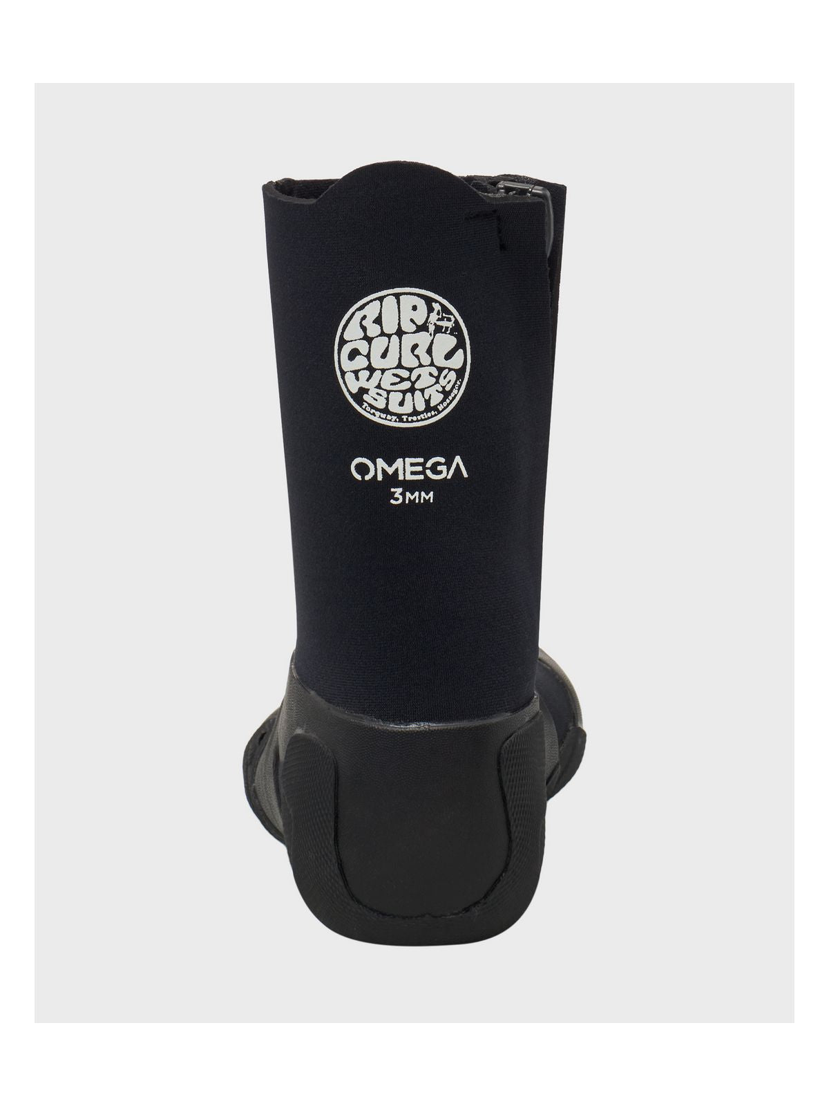 Buty neoprenowe RIP CURL Omega 3Mm Round Toe With Zip czarny
