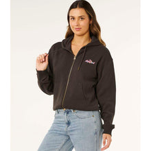 Bluza damska RIP CURL Lay Day Relaxed Zip Through czarna

