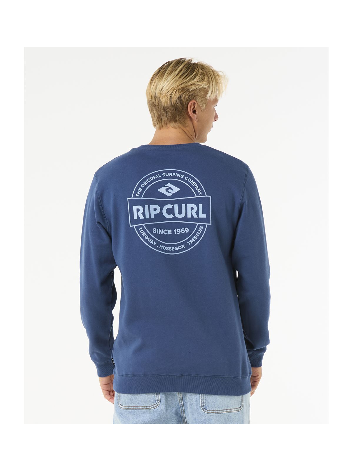 Bluza męska RIP CURL Stapler Crew granatowa