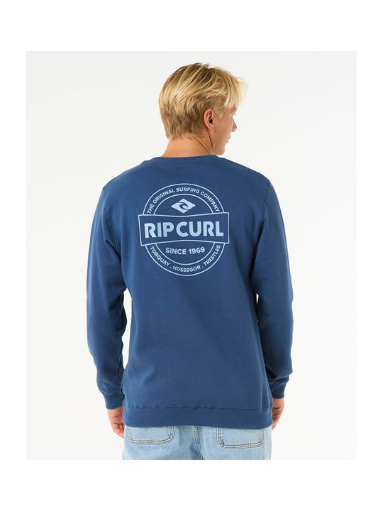 Bluza męska RIP CURL Stapler Crew granatowa

