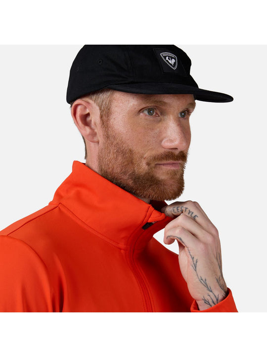 Bluza męska ROSSIGNOL Mid Layer Thin pomarańczowa
