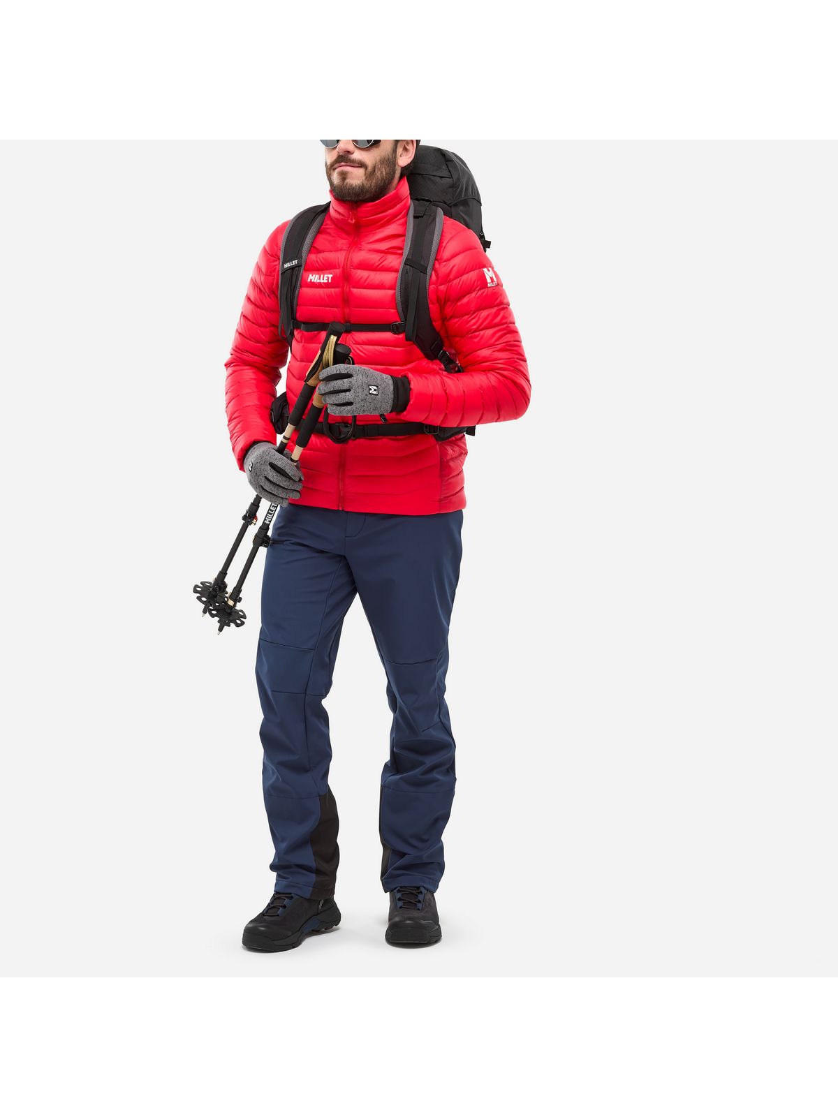 Kurtka męska MILLET Evole Light 700 Jkt M czerwona