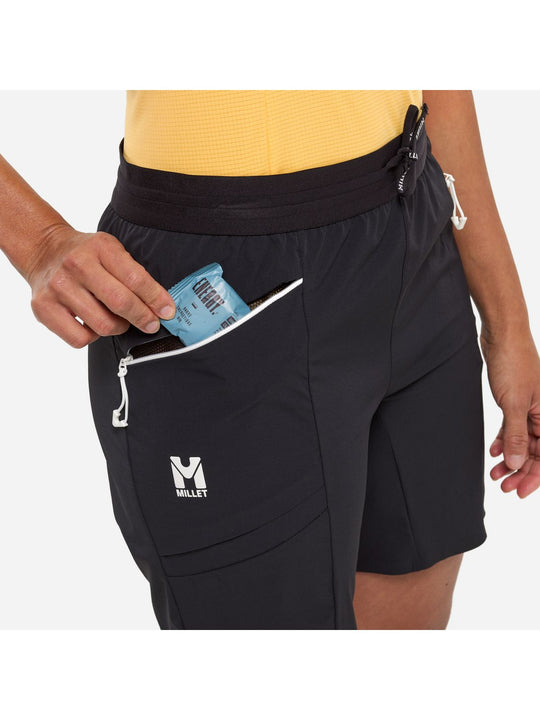 Szorty damskie MILLET Kamet Xcs Light Short W czarne
