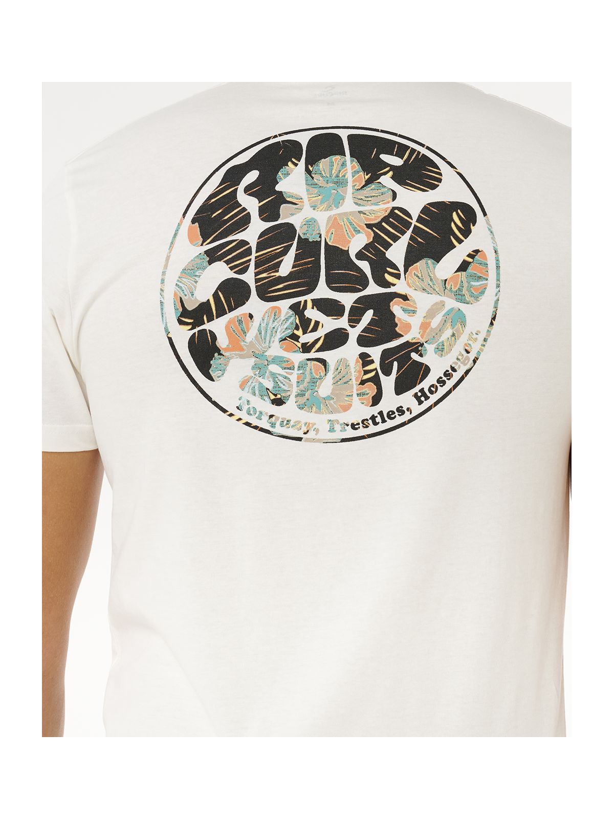 Koszulka męska RIP CURL Wettie Passage Icon Tee biała