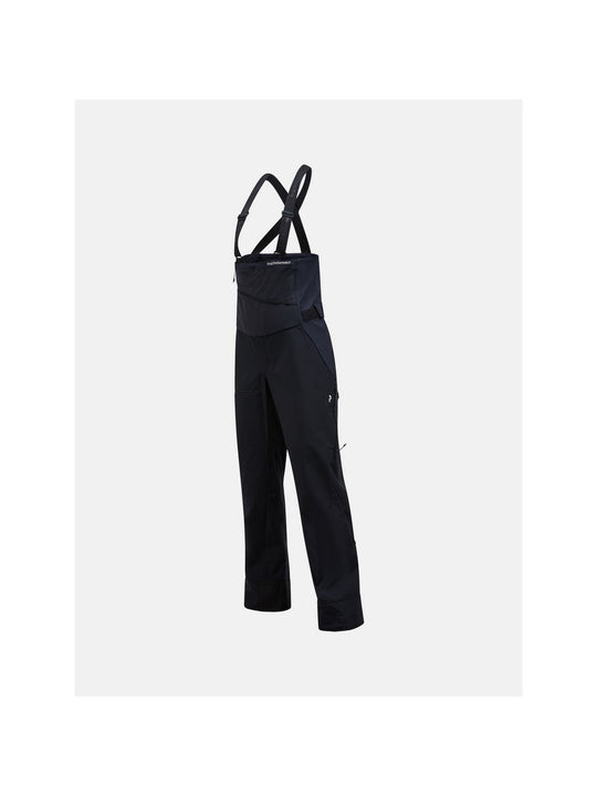 Spodnie damskie Peak Performance W Ascent Softshell Bib Pa czarny - narciarskie - Adventure Sports
