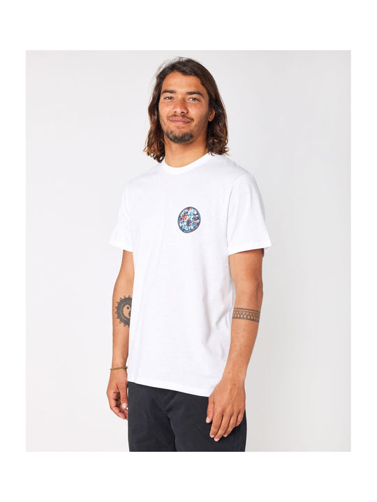 Koszulka RIP CURL Passage Tee biały - Adventure Sports
