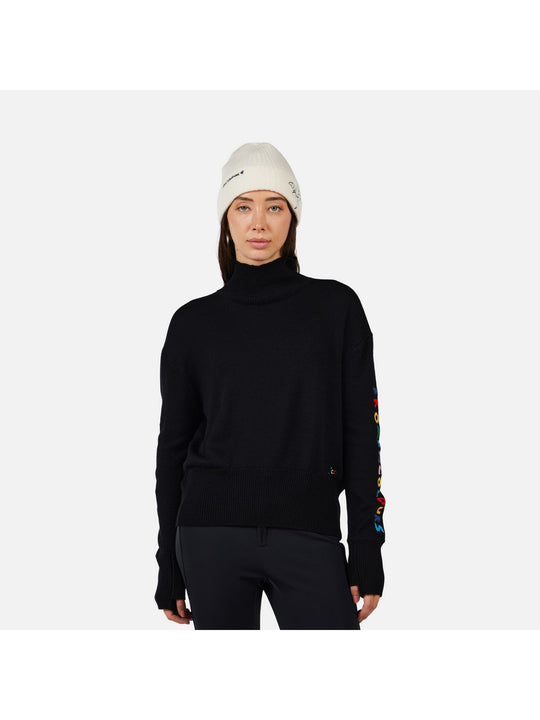 Sweter damski ROSSIGNOL W JCC LINA czarny
