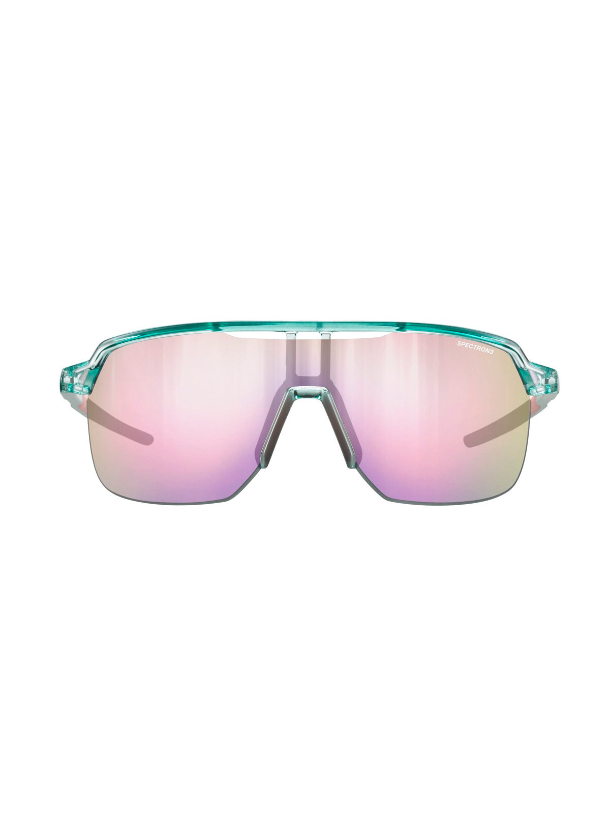 Okulary rowerowe JULBO FREQUENCY - zielono/różowe | Spectron cat 3 - M - Adventure Sports
