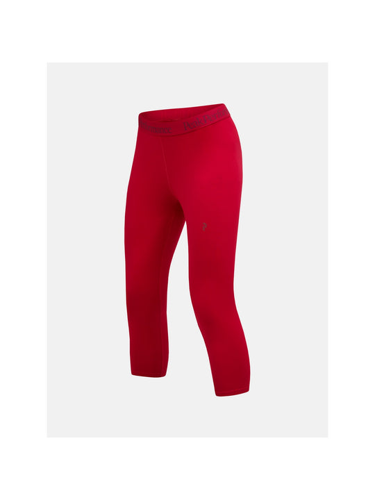 Spodnie Termiczne PEAK PERFORMANCE Spirit Short Johns Women bordowy
