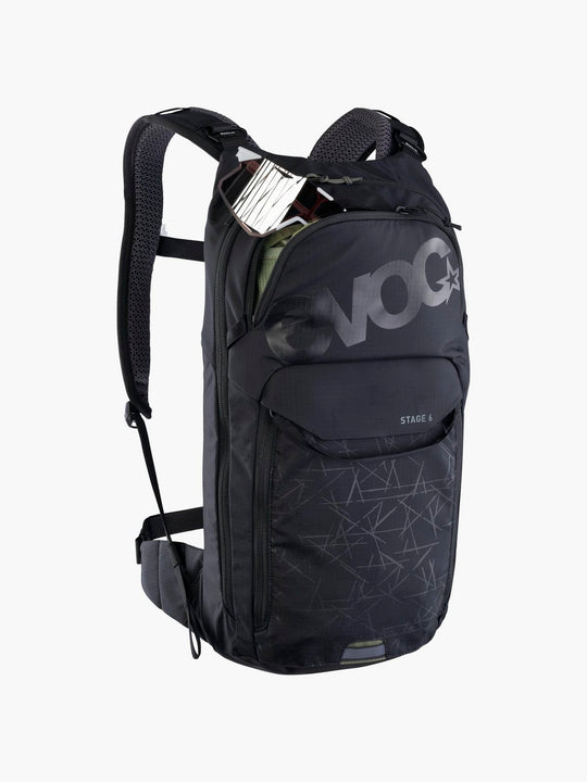 Plecak rowerowy EVOC Stage 6 black
