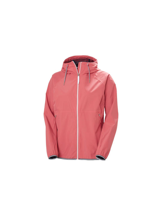 Kurtka przeciwdeszczowa damska HELLY HANSEN W KOSTER RAIN JACKET czerwona - Adventure Sports
