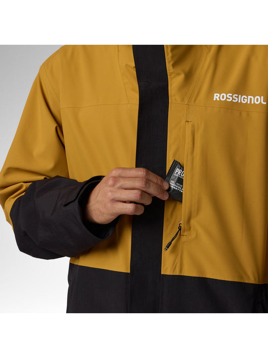 Kurtka narciarska męska ROSSIGNOL Desafio 2L Shell Jkt brązowa
