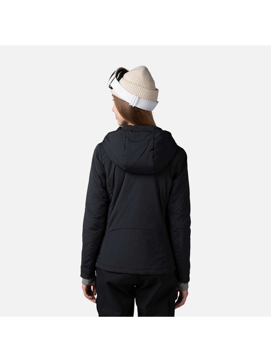 Kurtka narciarska damska ROSSIGNOL W Opside Hoodie Jkt czarna

