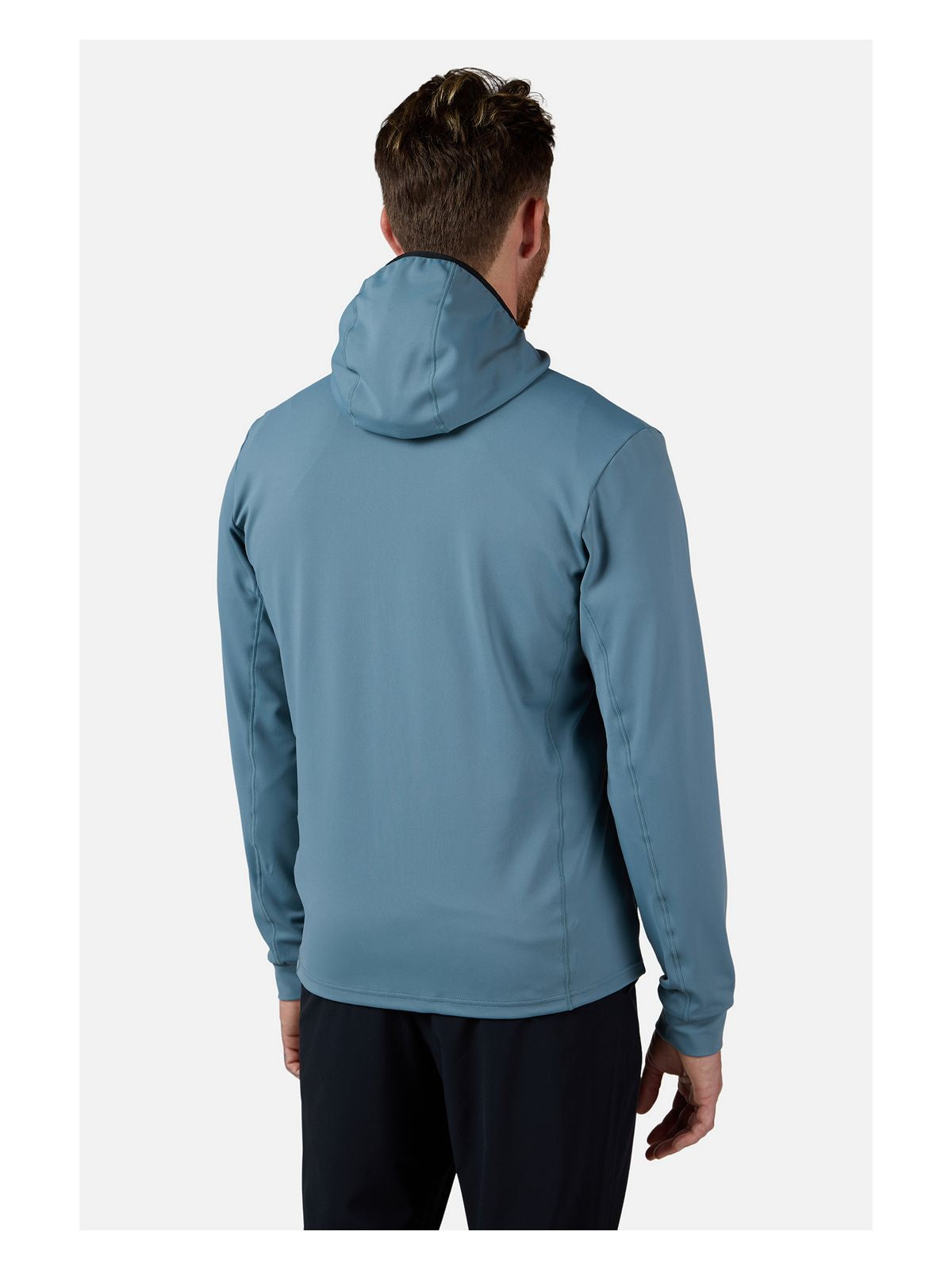 Bluza męska ROSSIGNOL Mid Layer Thin Fz niebieska - Adventure Sports