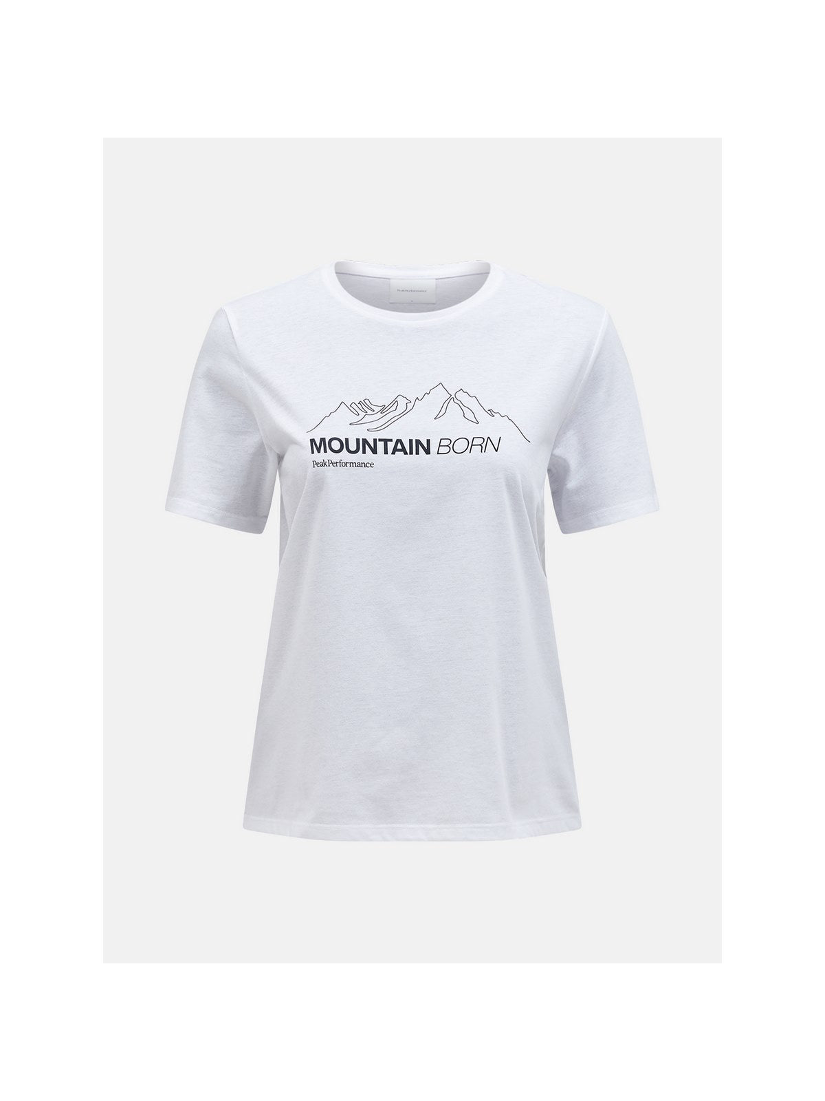 Koszulka Peak Performance W Explore Graphic Tee biały - Adventure Sports