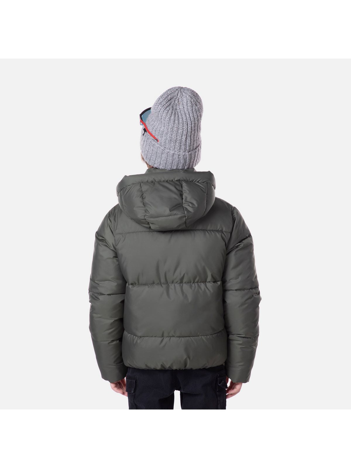 Kurtka chłopięca zimowa Rossignol Puffy Jkt zielony - Adventure Sports