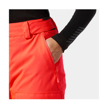 Spodnie narciarskie damskie HELLY HANSEN W SWITCH CARGO 2.0 PANT czerwone
