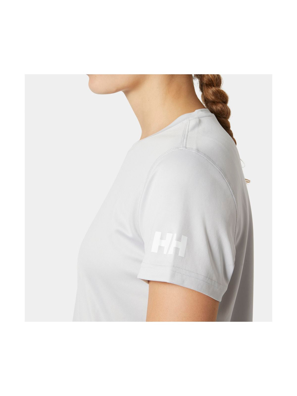 Koszulka damska HELLY HANSEN W HH TECH T-SHIRT 2.0 szara