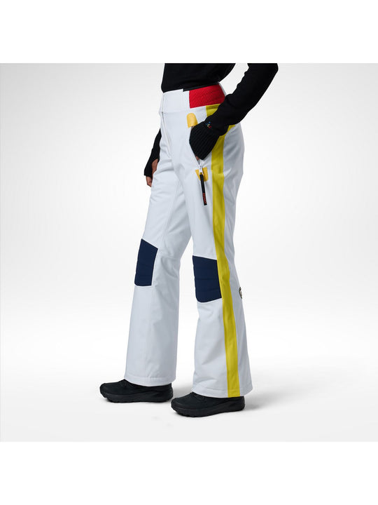 Spodnie narciarskie damskie ROSSIGNOL W Jcc Valdiz Ski Pant białe

