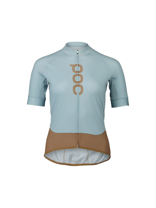 Koszulka rowerowa POC W’s Essential Road Logo Jersey niebieska - Adventure Sports
