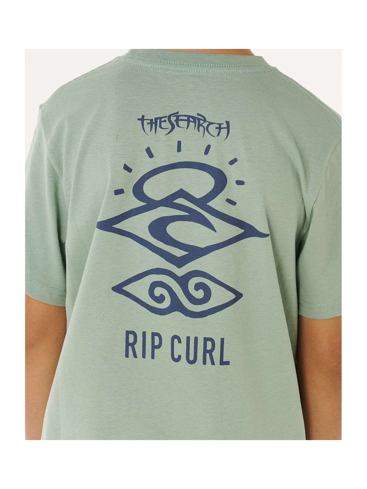 Koszulka chłopięca RIP CURL Search Icon Tee -Boy zielona