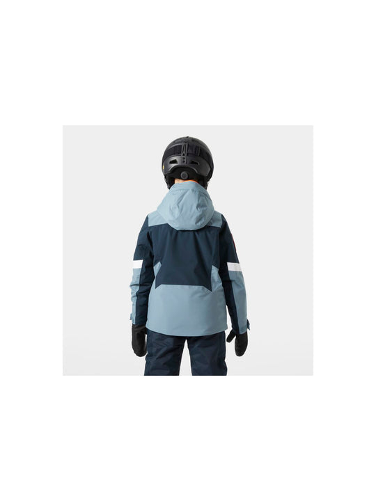 Kurtka narciarska dziecięca HELLY HANSEN Jr Elevate Jacket kolor granatowy
