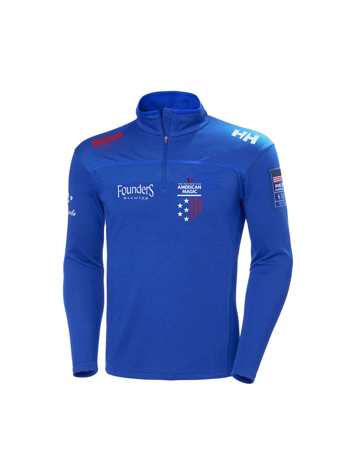 Bluza HELLY HANSEN Am Hp 1/2 Zip Pullover niebieski - Adventure Sports