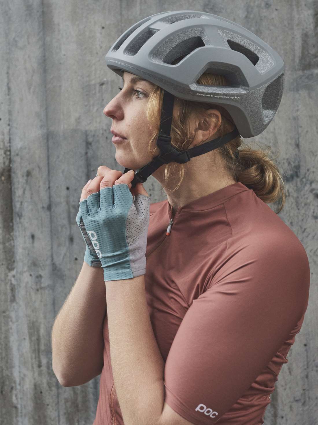 Rękawice rowerowe POC AGILE Short Glove - niebieski - Rękawiczki - Adventure Sports