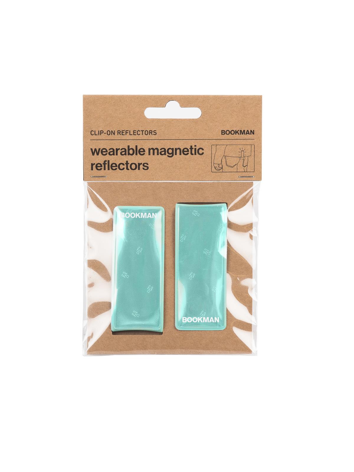 Klip BOOKMAN Clip-on Reflectors miętowy