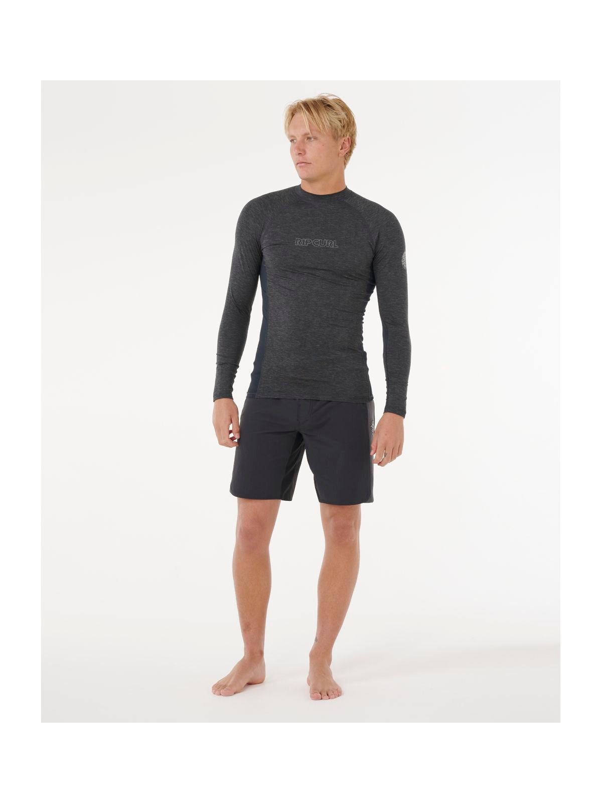 Lycra męska RIP CURL Dawn Patrol Upf Perf L/S czarna