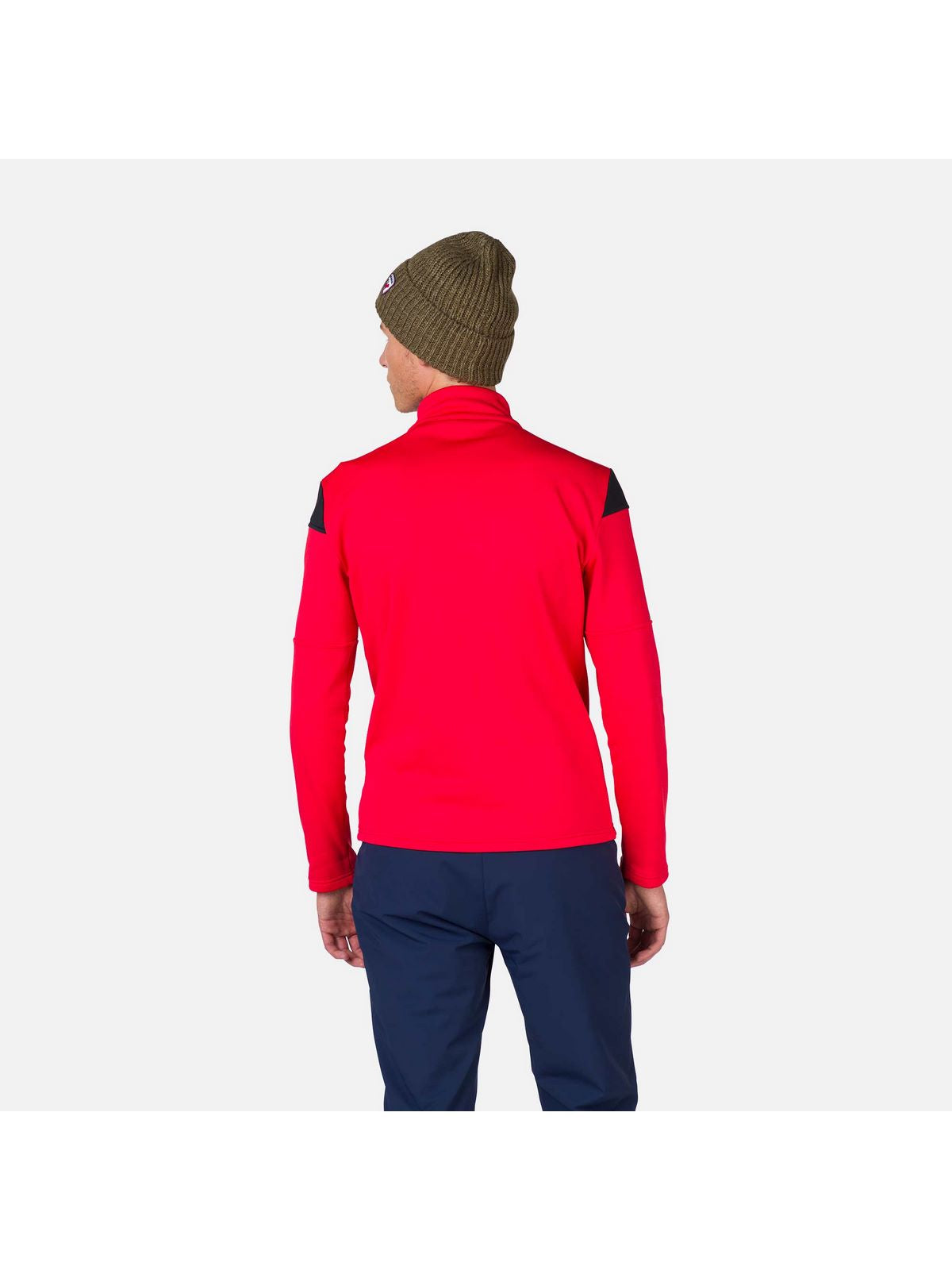 Bluza narciarska męska Rossignol Aerial Fz czerwony - Adventure Sports