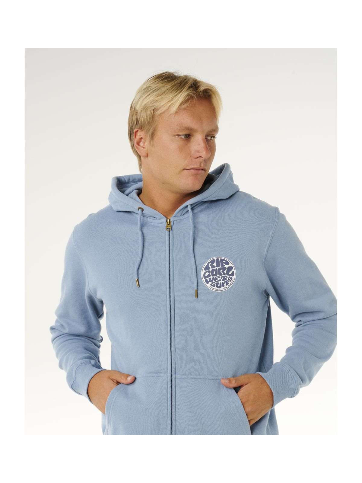 Bluza męska RIP CURL Wettie Passage Icon Zip Thru niebieska