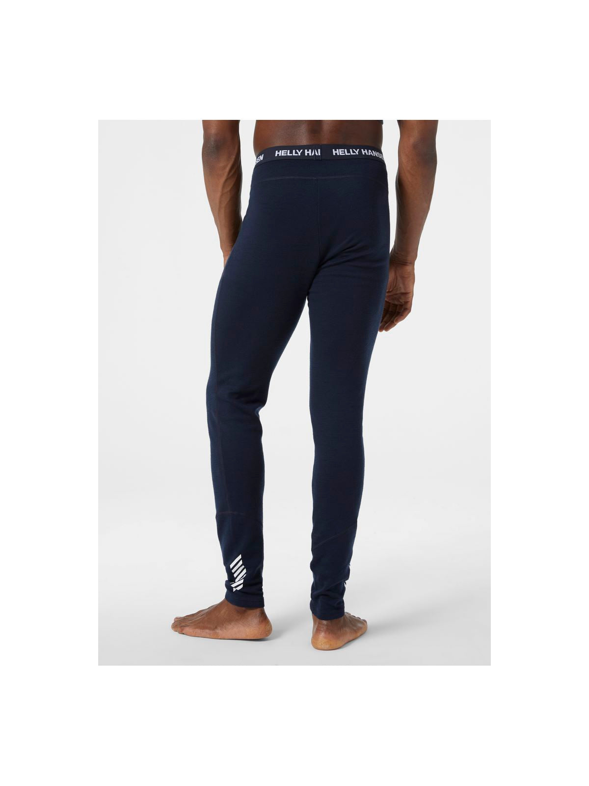 Legginsy męskie HELLY HANSEN Lifa Merino Midweight Pant kolor granatowy