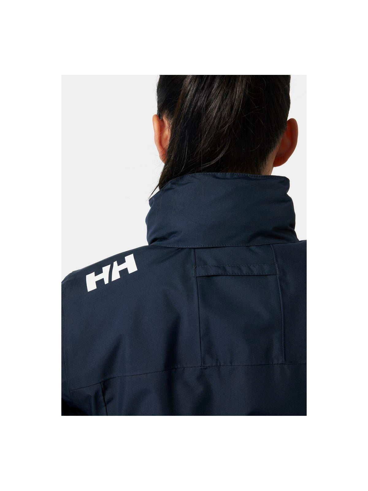 Kurtka damska HELLY HANSEN W Crew Hooded Midl Jacket 2.0  kolor granatowy