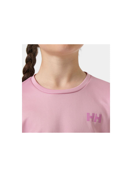 Koszulka dziecięca HELLY HANSEN Jr Hh Tech Ls Crew różowa
